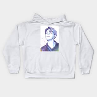 NCT LUCAS YUKHEI WATERCOLOUR Kids Hoodie